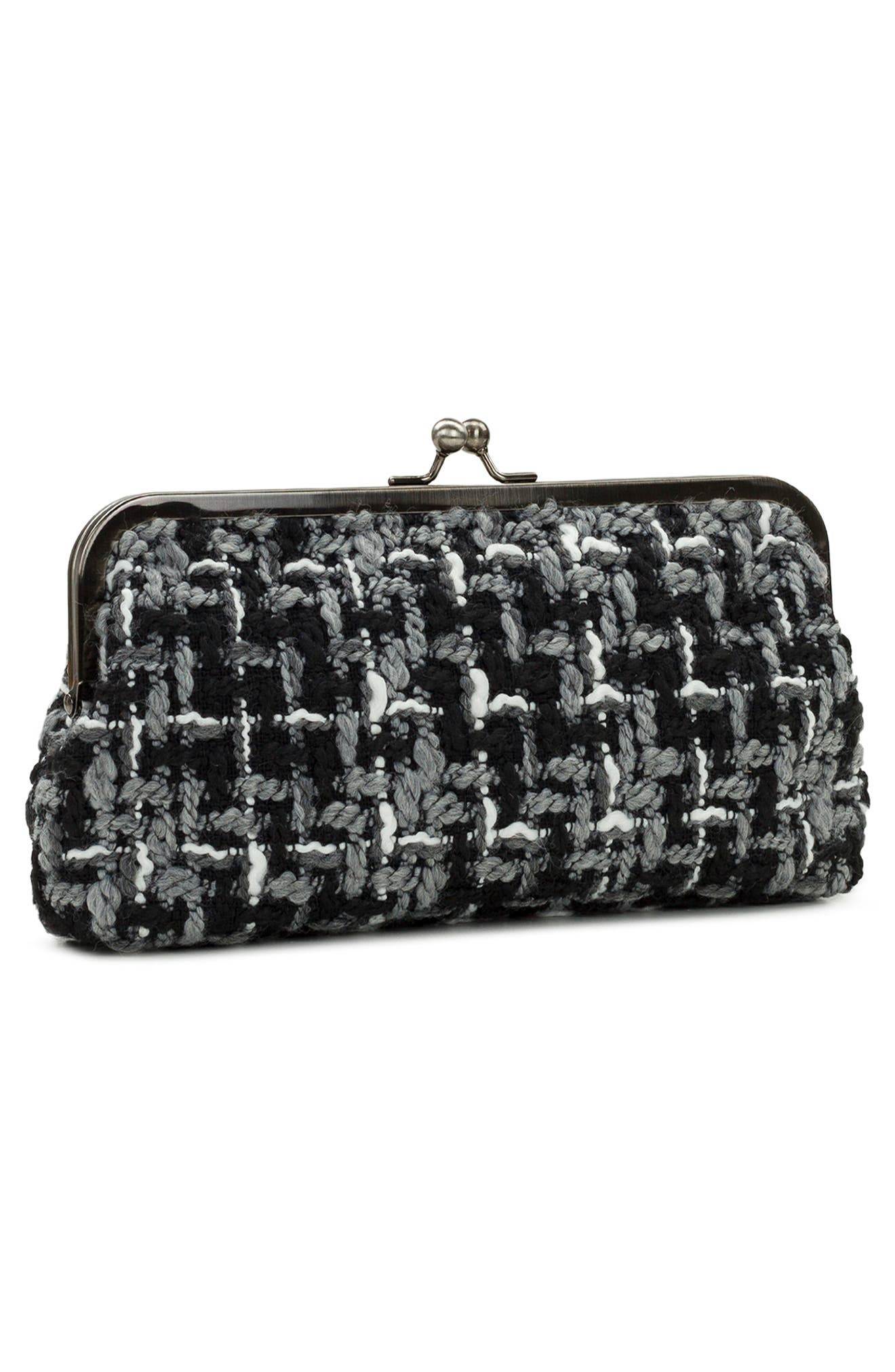 Patricia Nash Potenaz Frame Bag, Alternate, color, Black