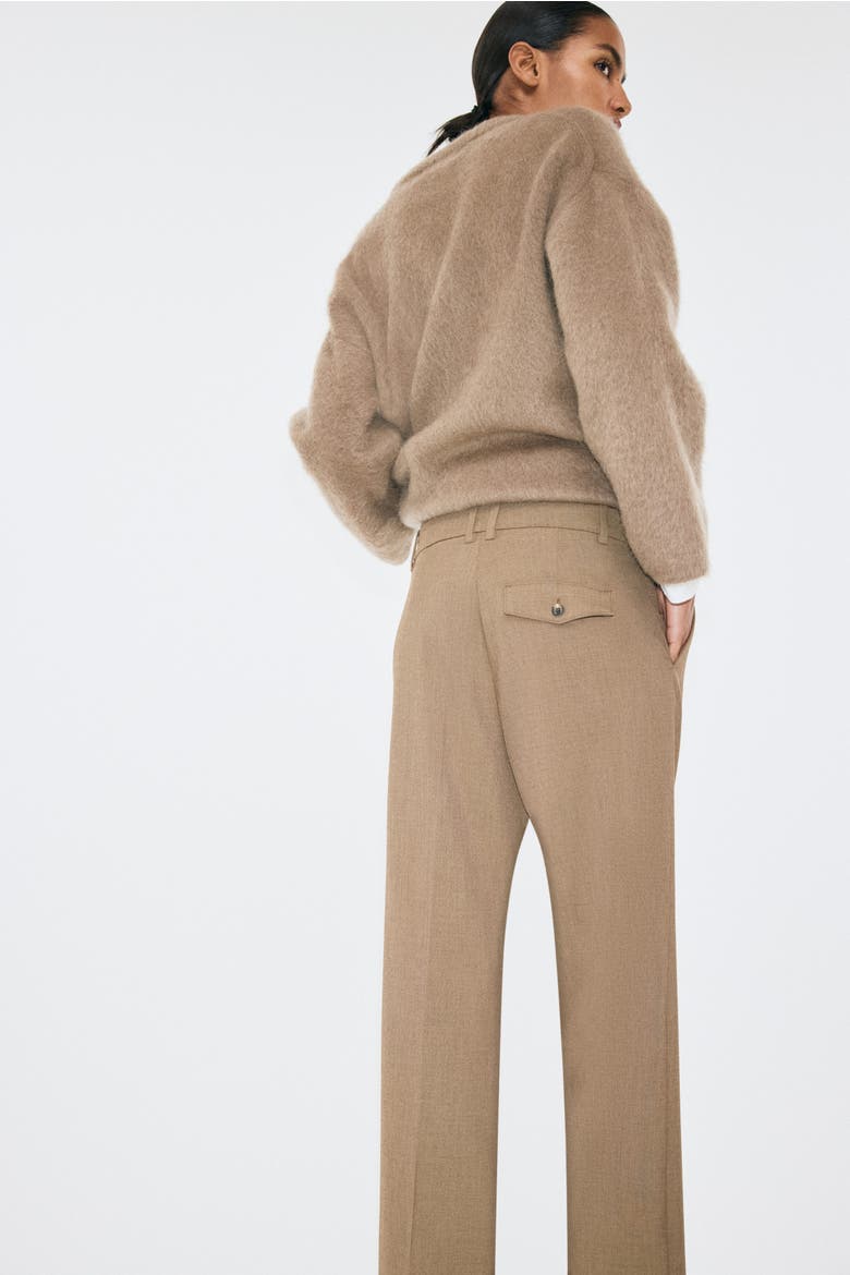 Dress Pants, Alternate, color, Dark khaki green