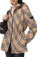 Burberry Check Whitstable Hooded Jacket