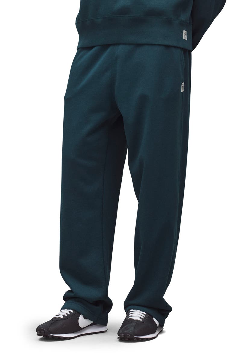 Midweight Terry Sweatpants, Main, color, ATLANTIC