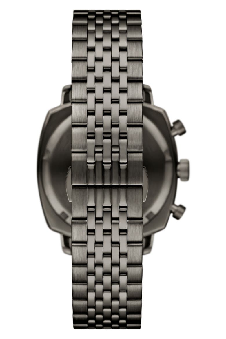 Chronograph Bracelet Watch, 40mm, Alternate, color, GUNMETAL