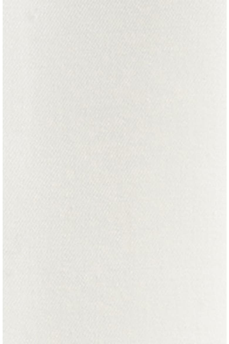 Stretch Cotton & Wool Blazer with Pleat Placket, Alternate, color, IVORY