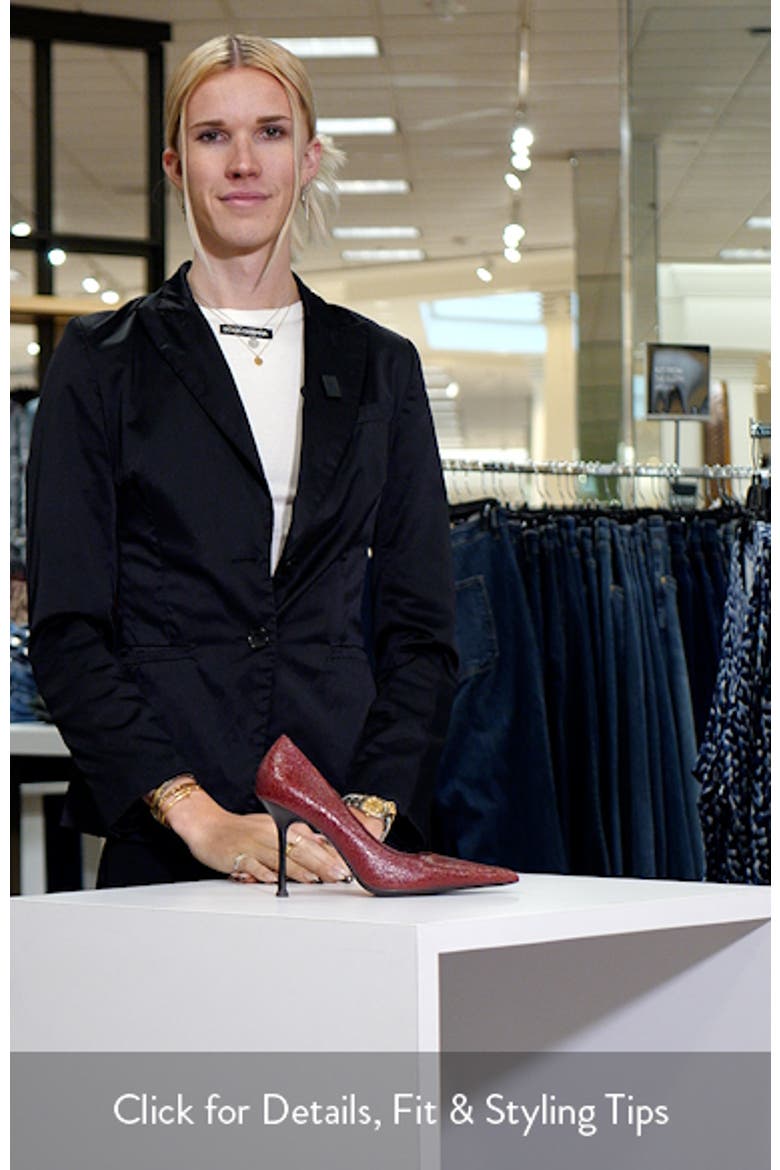 Risk Taker Pointed Toe Pump video