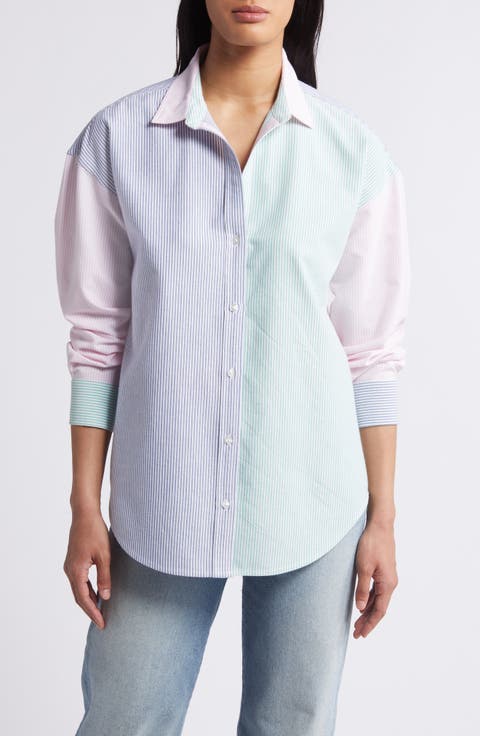 Stripe Oversize Shirt