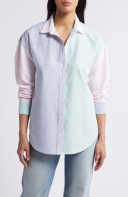 beachlunchlounge Stripe Oversize Shirt