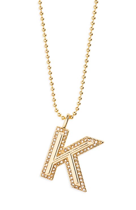 Arianna Initial Pendant Necklace