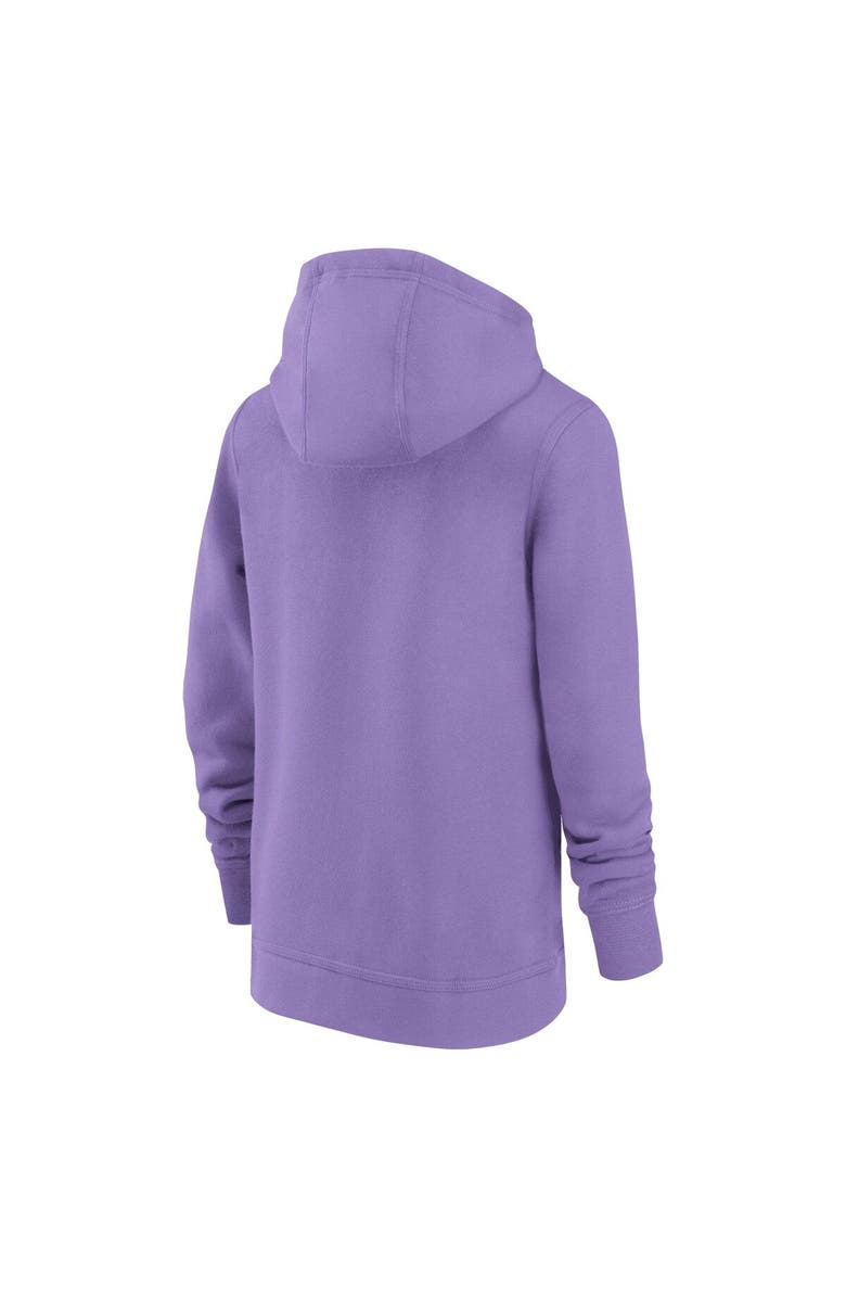 Nike Youth Nike  Purple Liverpool Club Full-Zip Hoodie, Alternate, color, 