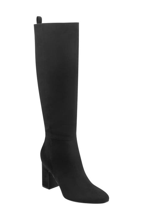 Iveyas Faux Suede Knee High Boot