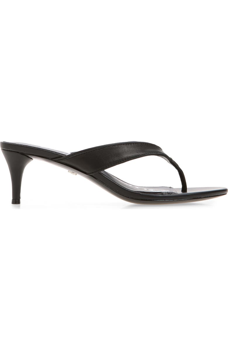 Sam Edelman Amie Kitten Heel Flip Flop, Alternate, color, Black