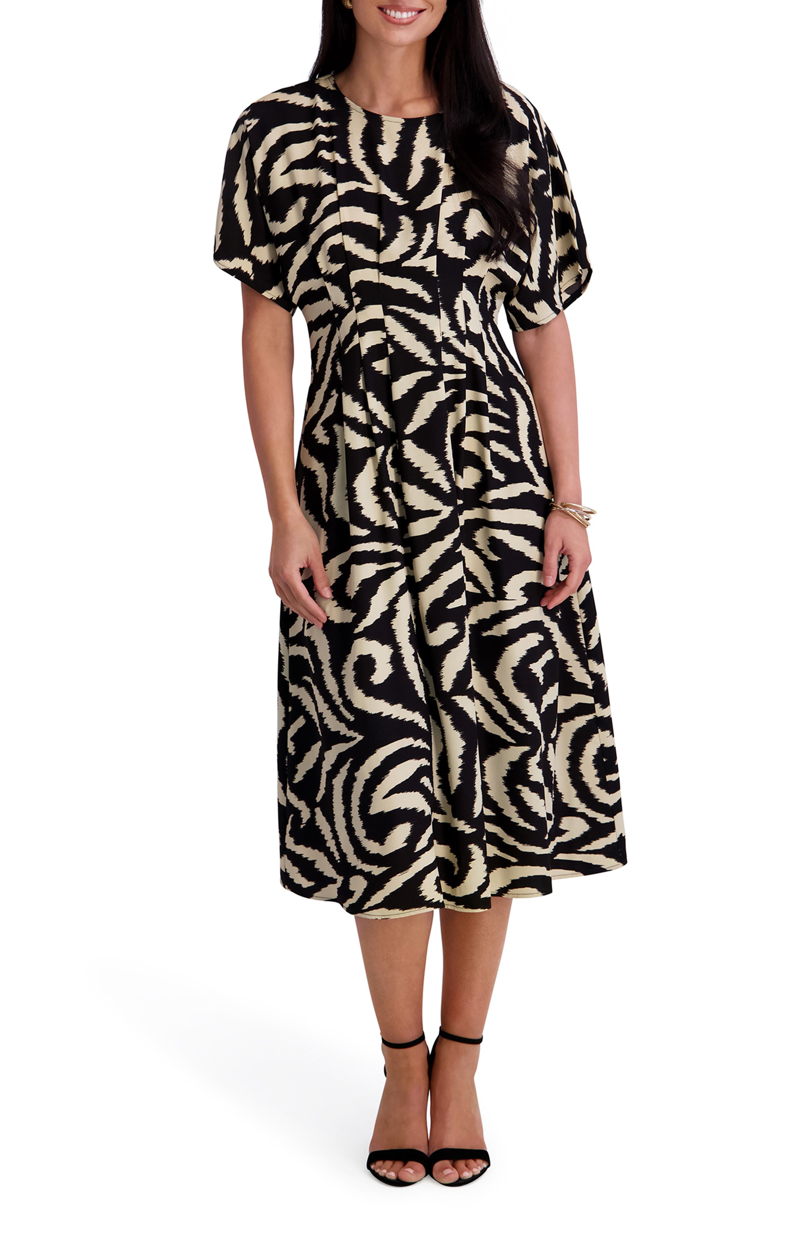 Print Midi Dress