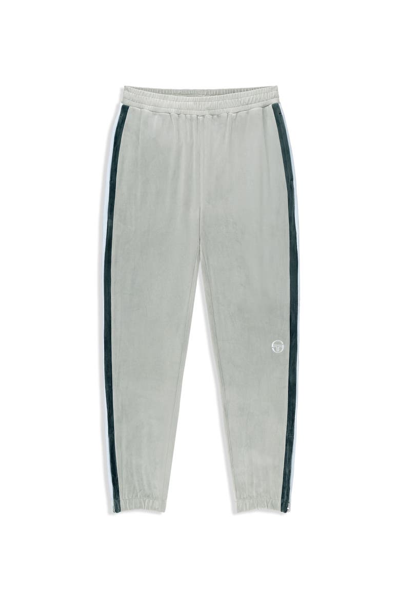 Banda Velour Track Pant, Alternate, color, SLATE GRAY