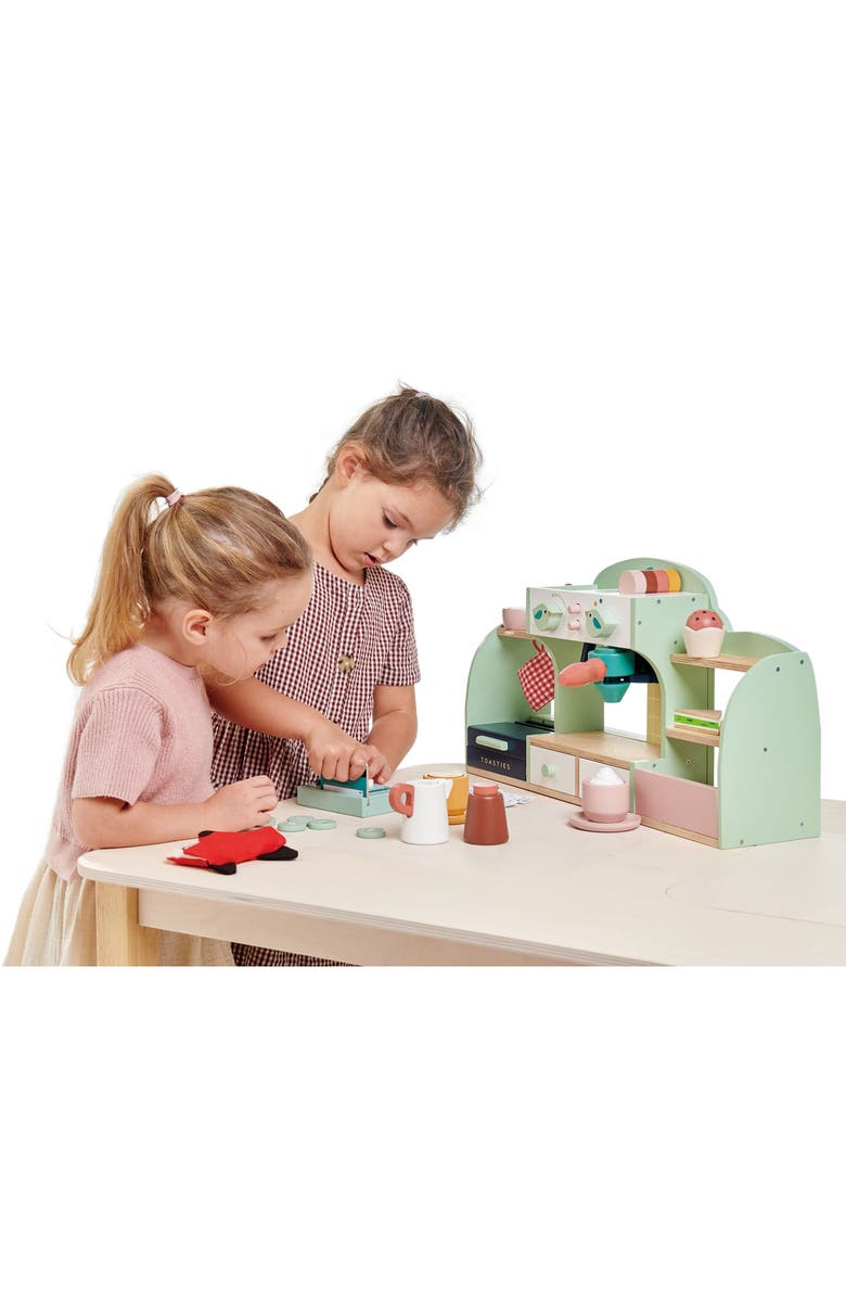 Tender Leaf Toys Mini Chef Bird's Nest Café Wooden Playset, Alternate, color, Multi