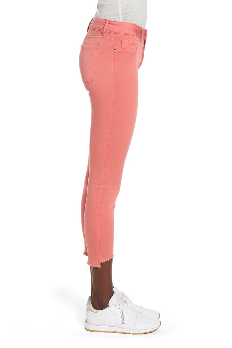 Florence Instasculpt Crop Skinny Jeans, Alternate, color, SUNSET