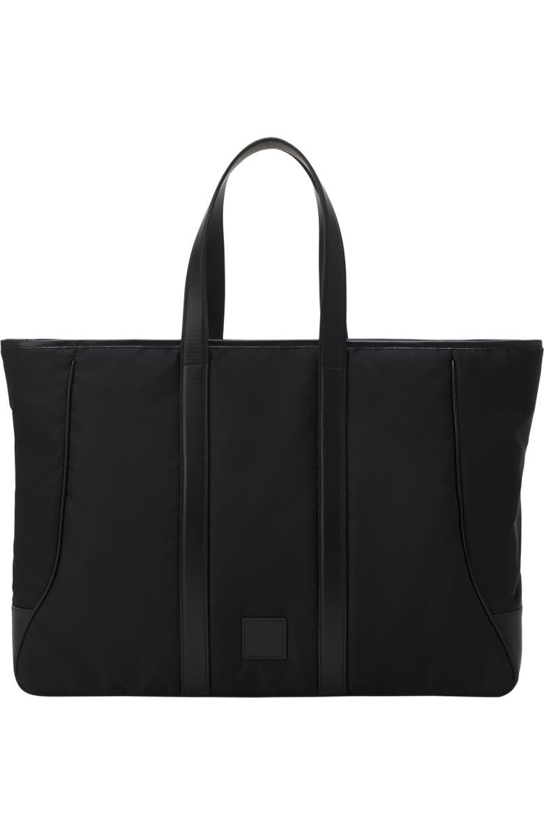 Lanvin Curb Nylon Tote Bag, Main, color, Black
