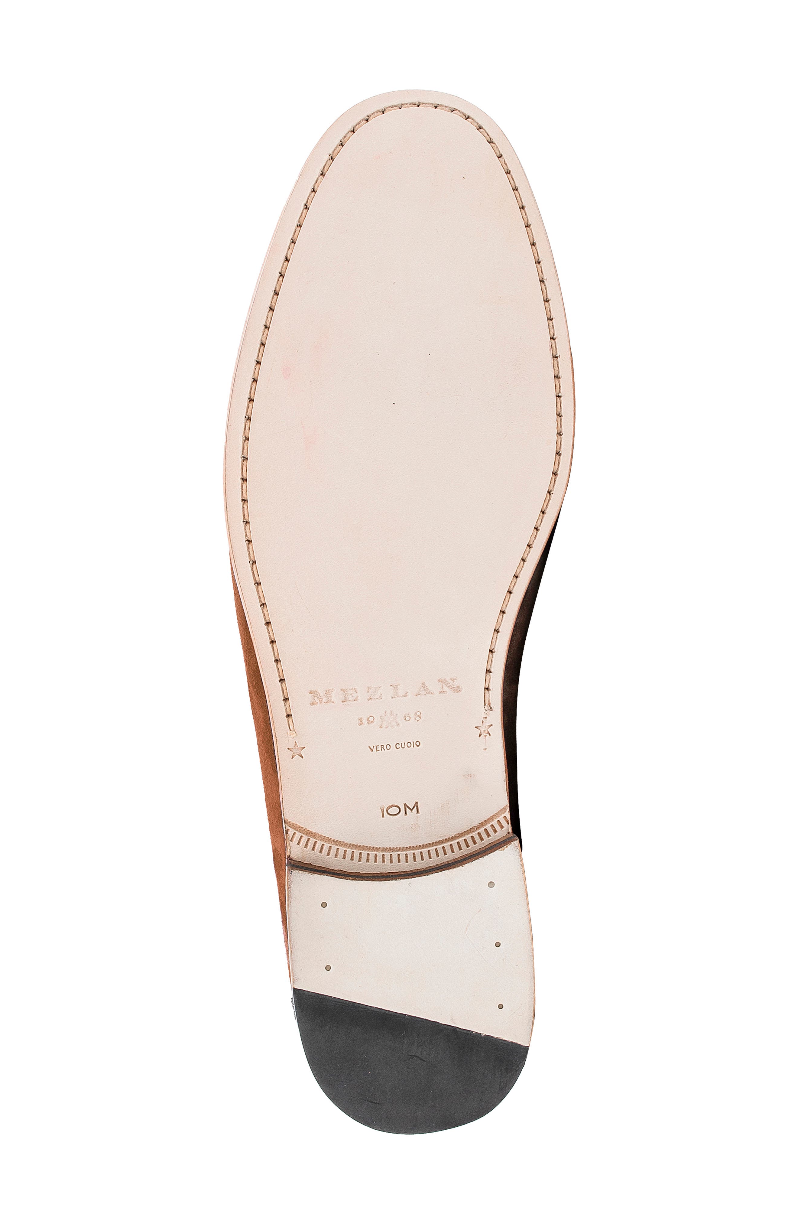 Mezlan Tassel Moc Toe Loafer, Alternate, color, Chestnut