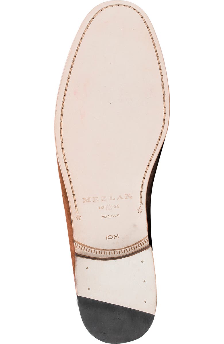 Mezlan Tassel Moc Toe Loafer, Alternate, color, Chestnut