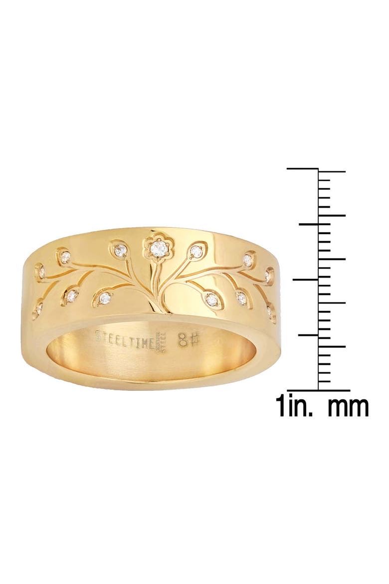 Tree of Life Band Ring, Alternate, color, GOLD