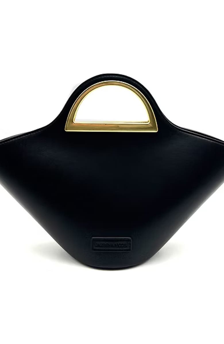 Jaushina Nicole Davinci Top Handle Bag, Alternate, color, Black