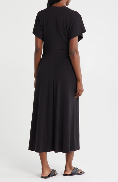 Nordstrom Rack Dolman Sleeve A-line Dress In Black
