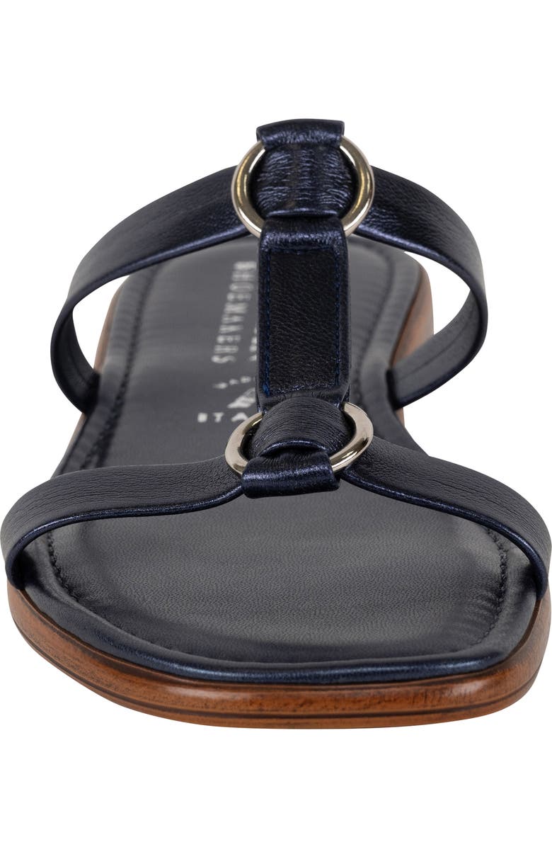 ITALIAN SHOEMAKERS Mikayla Slide Sandal, Alternate, color, Blue Metallic