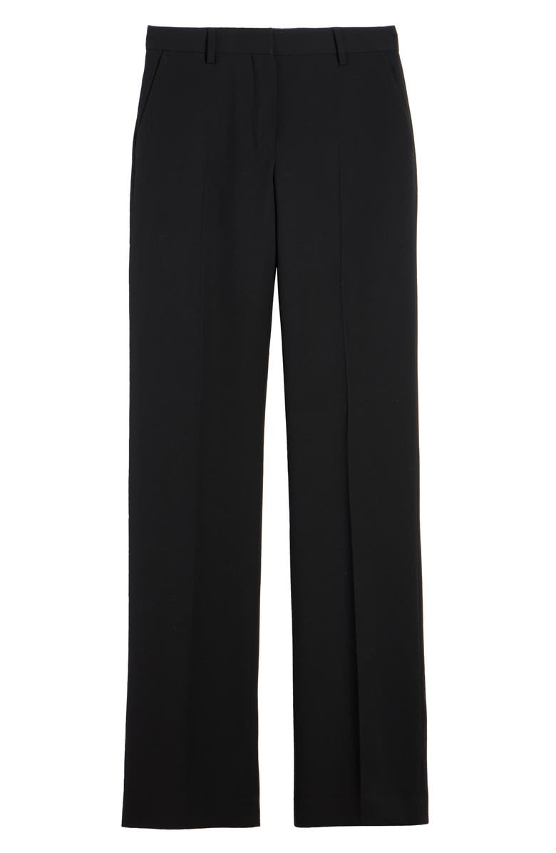 Dries Van Noten Porter Herringbone Wool Wide Leg Pants, Alternate, color, 