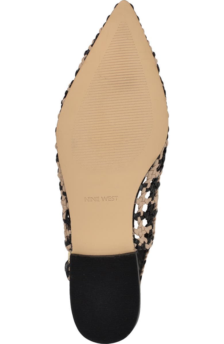 Nine West Soel Slingback Pointed Toe Flat, Alternate, color,