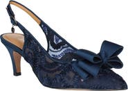 J. Reneé J.Renée Yazmine Pointed Toe Slingback Pump