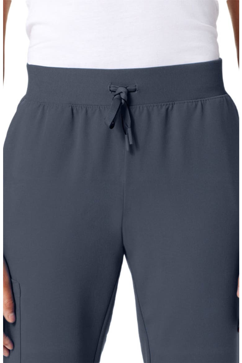 Silex Women's 6-Pocket Slim Mid-Rise Scrub Jogger, Alternate, color, Carbon Gray