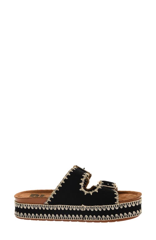 Dirty Laundry Cubana Buckle Platform Sandal In Black