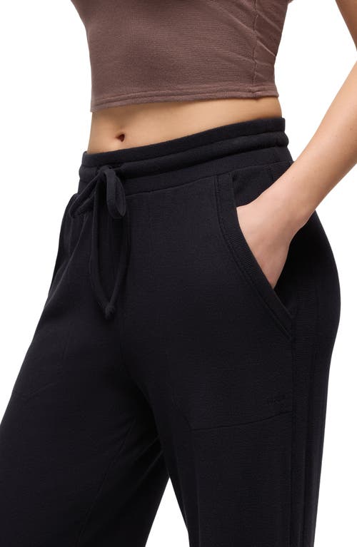 Prana Willow West Wide Leg Drawstring Pants In Black