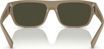 57mm Rectangular Sunglasses