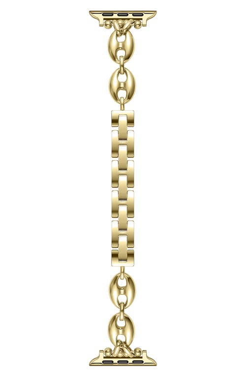 The Posh Tech Poppy Apple Watch® Bracelet Watchband In Gold
