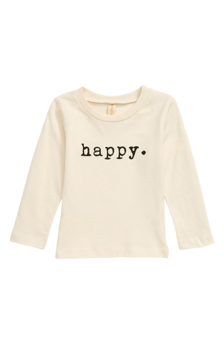 Tenth & Pine Happy Organic Cotton T-Shirt, Main, color,