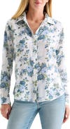 Lucky Brand Heart Print Button-Up Shirt