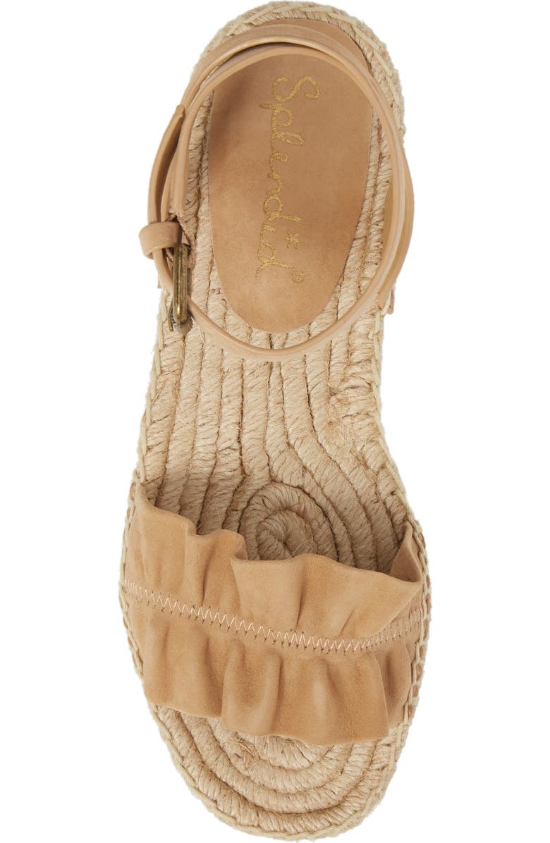 Splendid Becca Ruffled Espadrille Sandal, Alternate, color,