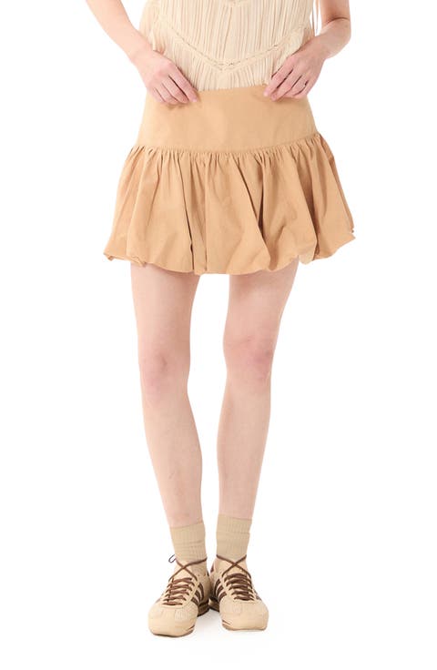 Parga Cotton Bubble Miniskirt