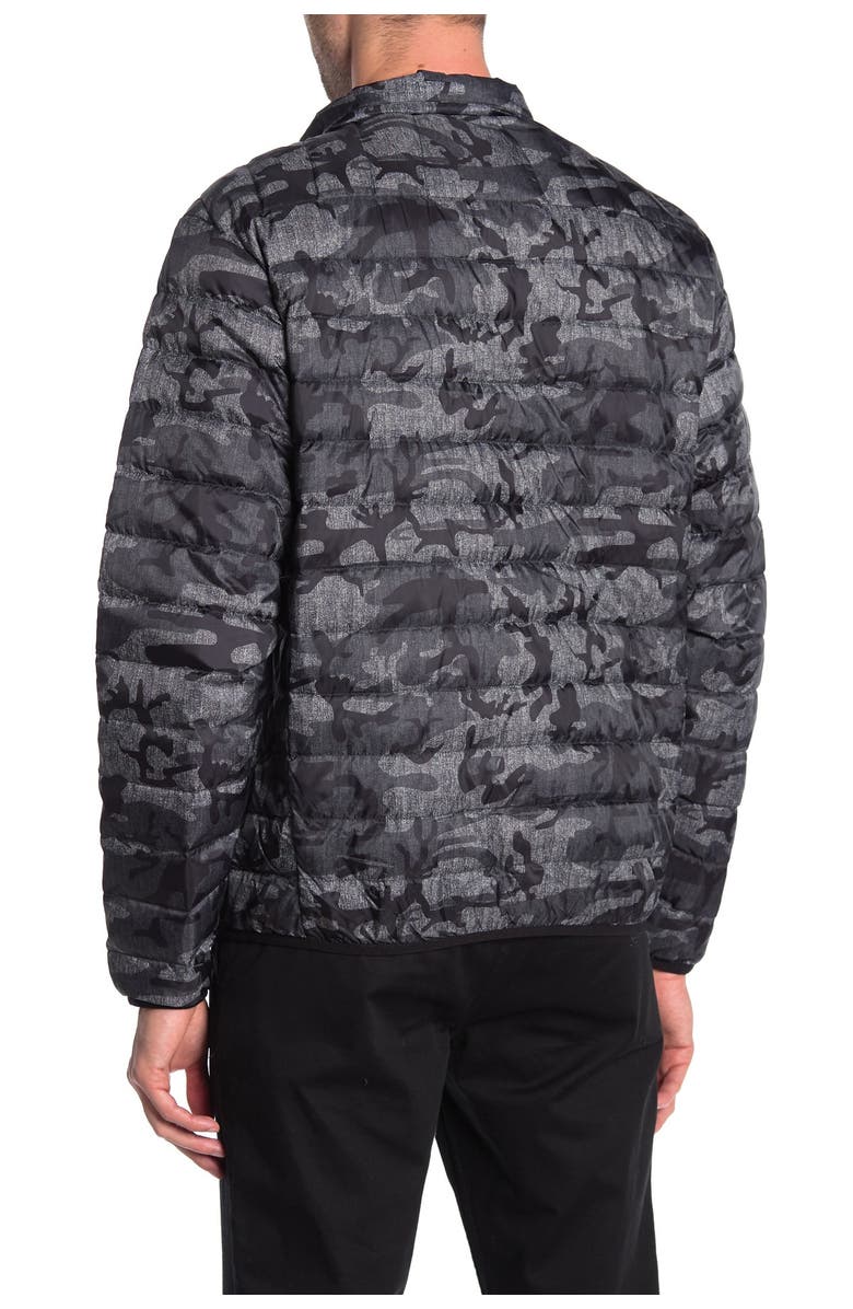 HAWKE & CO Packable Quilted Camo Jacket, Alternate, color, 