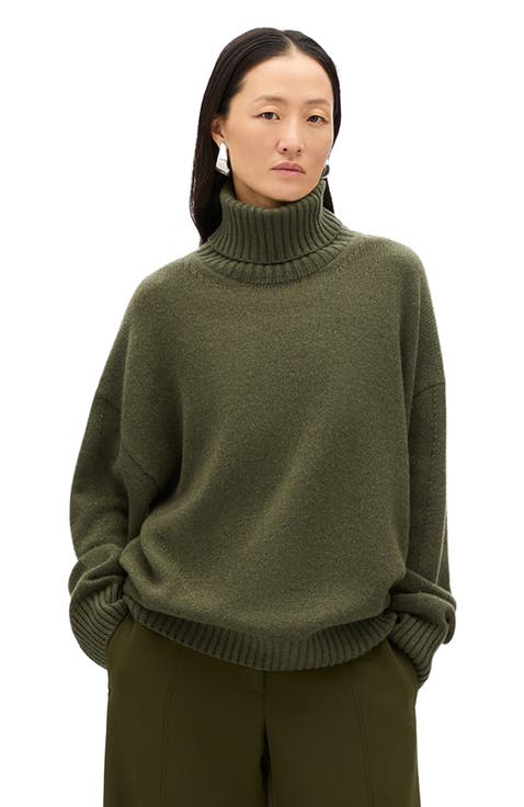 Oversized Luxe Turtleneck