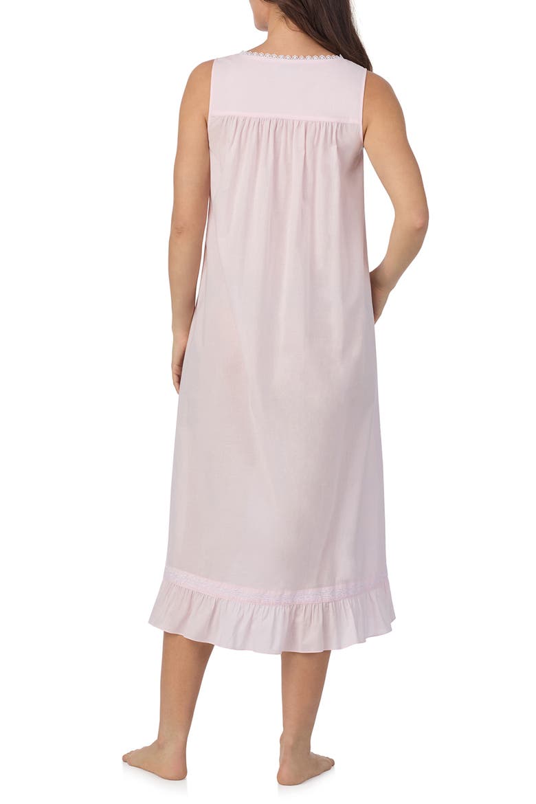 Cotton Lawn Ballet Nightgown, Alternate, color, PINK/WHITE