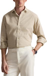 Polo Ralph Lauren Classic Fit Glen Check Cotton Poplin Button-Up Shirt