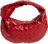 Bottega Veneta Mini Jodie Intrecciato Leather Top Handle Bag