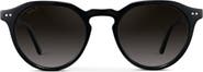 WMP Eyewear Ralph - 48mm Geometric Round Polarized Sunglasses