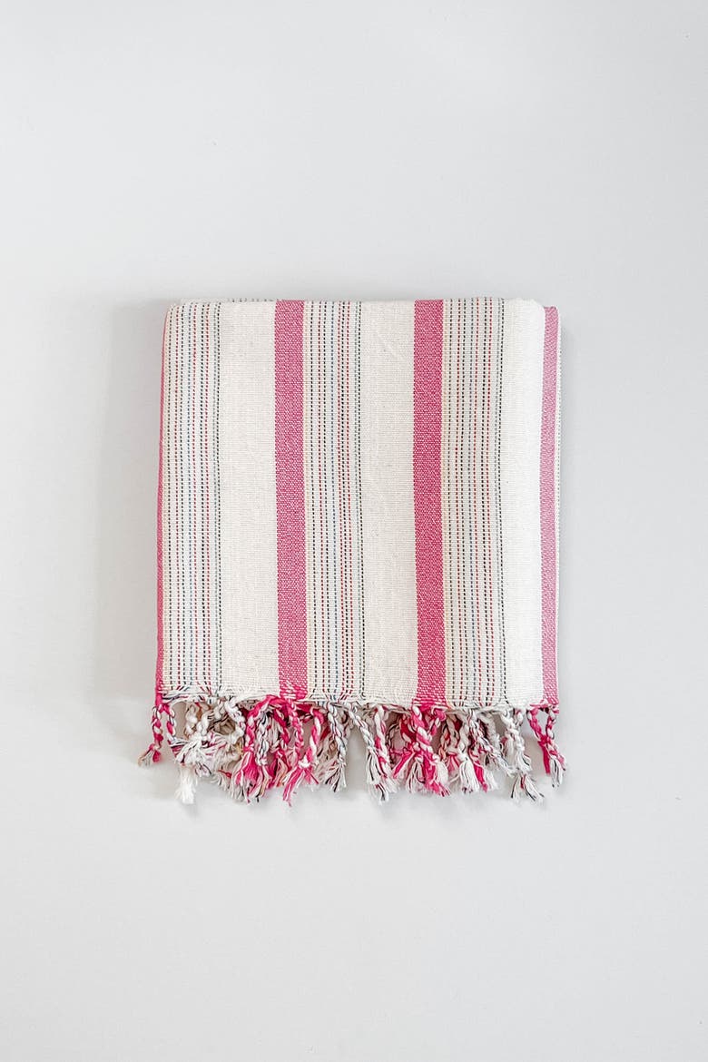 Montauk Towel, Main, color, Pink Ivory