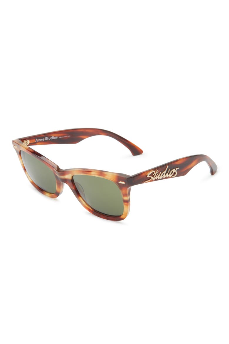 Afare Square Sunglasses, Alternate, color, BROWN/GOLD