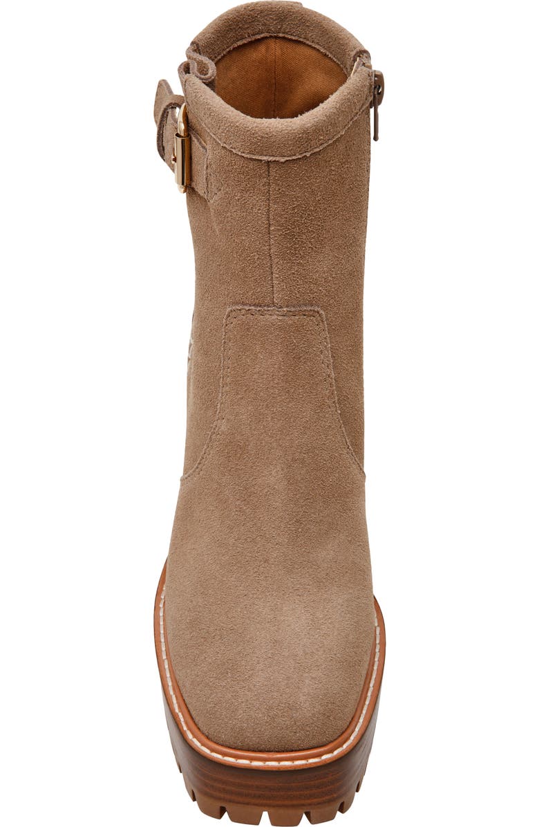 Steve Madden Summit Platform Bootie, Alternate, color, Taupe Suede