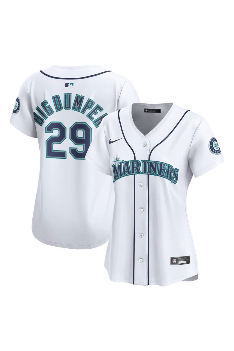 Women's Nike Cal Raleigh White Seattle Mariners Home Limited Player Jersey, Main, color, White