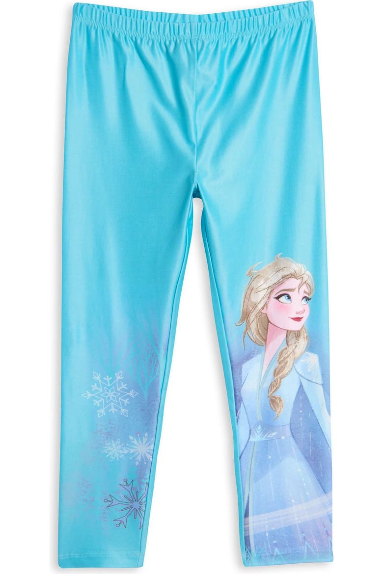 Frozen 3-Pack Leggings, Alternate, color, Anna Elsa Blue Purple