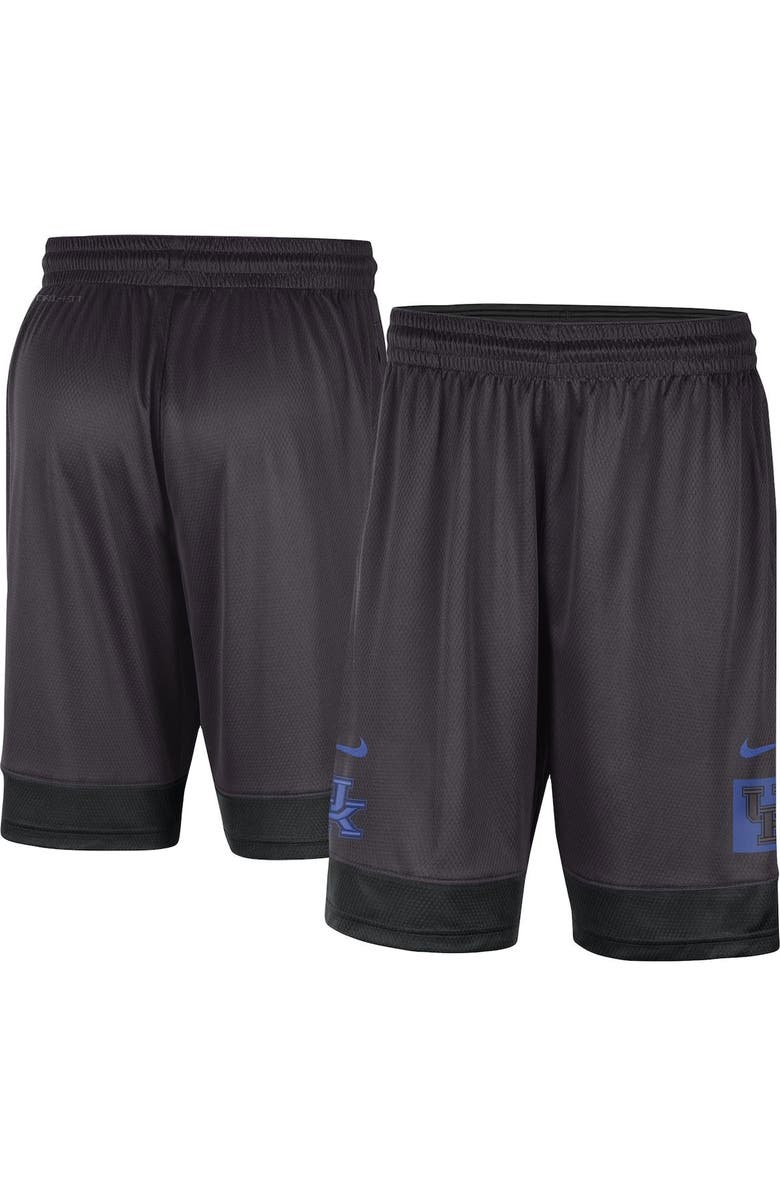 Nike Men's Nike Charcoal Kentucky Wildcats Performance Fast Break Shorts, Main, color, 