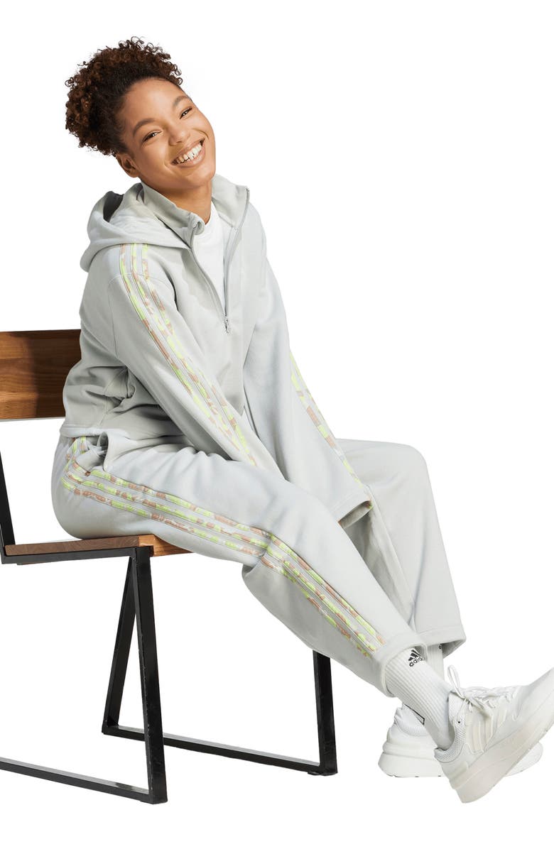 adidas Camo 3-Stripes Hoodie, Alternate, color, 