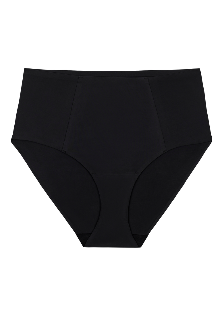 Soft Seamless High-Waisted Brief, Main, color, Tap Shoe Black